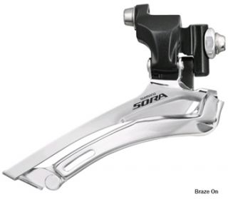 see colours sizes shimano sora 3500 double 9sp front mech 24 78