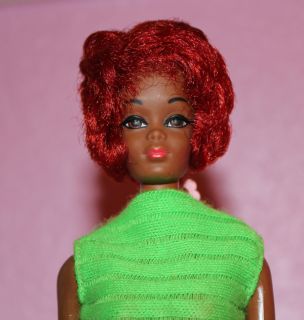 Vintage 1968 Talking Christie Barbie Doll in Original Swimsuit