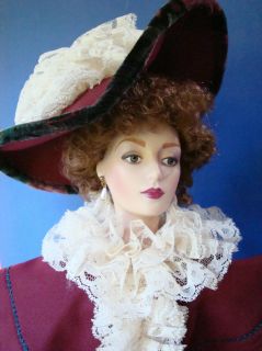 Gibson Girl CLARISSA Doll by Franklin Heirloom MINT MIB 22
