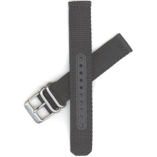 Seiko Watch Band 4K13JZ 1 for SNK809K2 Black Fabric New