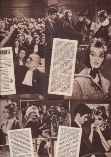 Brigitte Bardot La Verite Vintage German Movie Program