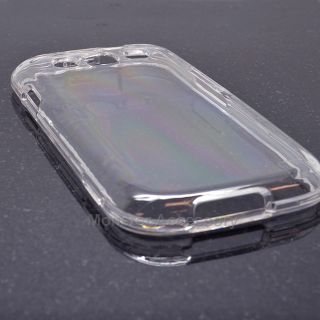 Clear Transparent Hard Case Snap on Cover for Samsung Galaxy S3 III