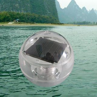 Solar Globe Pond Pool Floating or Hanging Light Clear