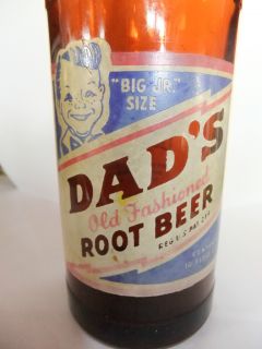  Antique Dads Root Beer Bottle Big JR 10 oz Duluth Cloquet Minnesota