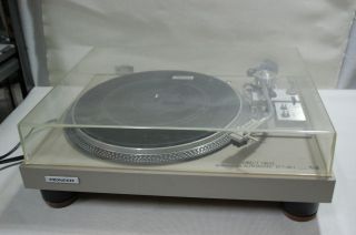 Pioneer PL 518 Direct Drive Turntable PL518 w Dust Cover and Cartridge