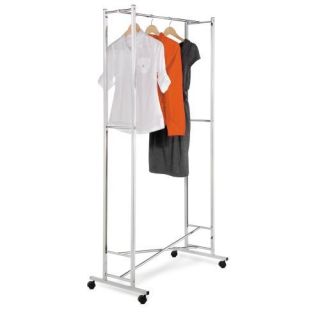 Portable Collapsible Garment Rack Shelf Clothes Hanger