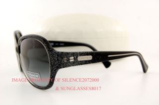 Brand New COACH Sunglasses S2055 BLACK GLITTER 100% Authentic