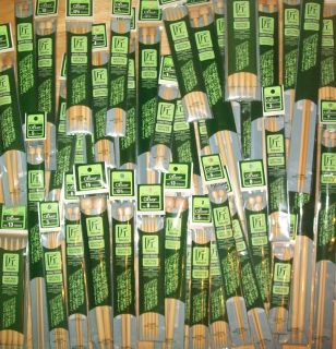 40 New Various Clover Bamboo Premium Knitting Needles