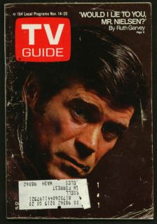 tv guide 11 14 1970 christopher george lily tomlin g