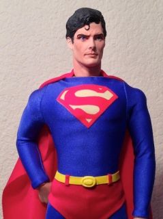 Custom DC Superman Christopher Reeve 1 6 Scale 12 Figure RARE Hot