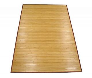 New Heavy Duty Natural Bamboo Area Rug Carpet Mat 5X8