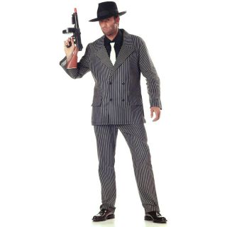 Gangster 20s Adult Costume Bonnie and Clyde Clyde Ganster Al