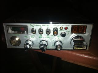 Cobra Electronics 25 WX NW St 40 Channels Base CB Radio