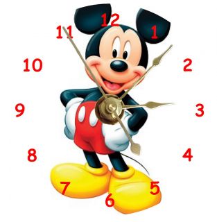 New Mickey Mouse CD Clock