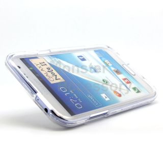Clear Hard Case Cover for Samsung Galaxy Note 2 N7100