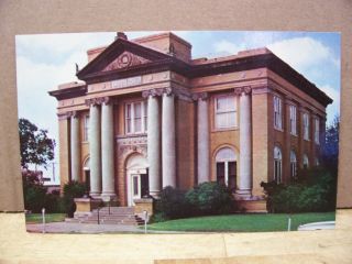 Vintage Postcard Layland Museum Carnegie Cleburne TX