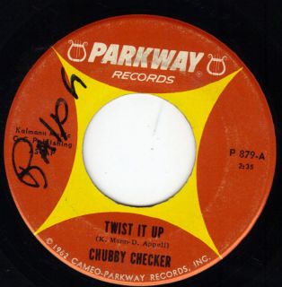 Chubby Checker 45 Twist It Up Surf Party