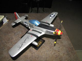  Chuck Yeager Signed P 51 Mustang