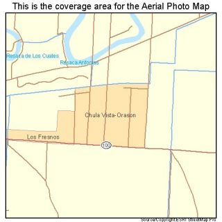 Chula Vista Orason Texas Aerial Photography Map TX Post