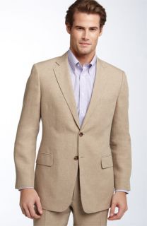 John W. ® Two Button Linen Sportcoat
