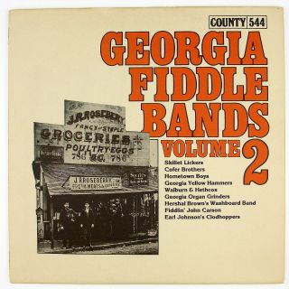 Skillet Lickers Cofer Brothers Others Georgia Fiddle Bands Vol 2 LP NM