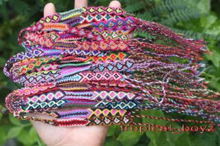   Hippies Floss Fabric Freindship Handmade Bracelets Wholesale Lot