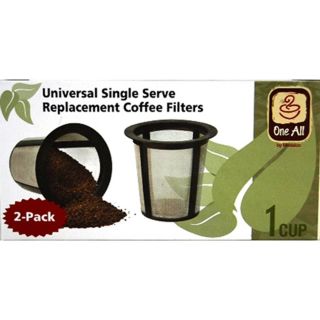  Universal 2 pack My K Cup Reusable Coffee Filter Baskets for Keurig