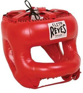 Cleto Reyes Headgear Boxing Fight Facesaver Head Gear Red