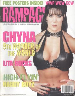  Wrestling Magazine January 2001 Chyna 9th Wonder of The World