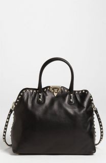 Valentino Rockstud Leather Dome Handbag