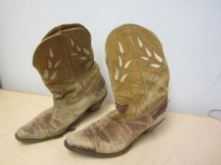 Eddie Cochran Worn Western Boots Original Boots Found in Collection