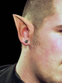 Elf Ear Tips Foam Latex Pointed Ear Tips Prosthetic Mask Stage Frights