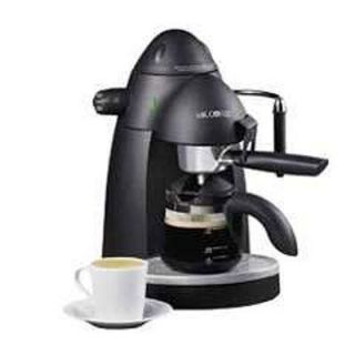 New Mr.Coffee 2  4 Cup Black Espresso Machine Cappuccino Maker Latte