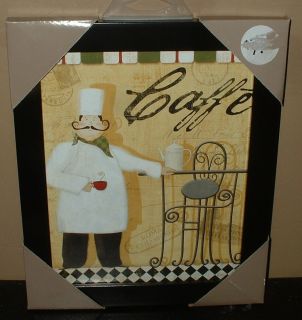  Wall Art Picture Cook Caffe Rome Coffee Postcard Italian New