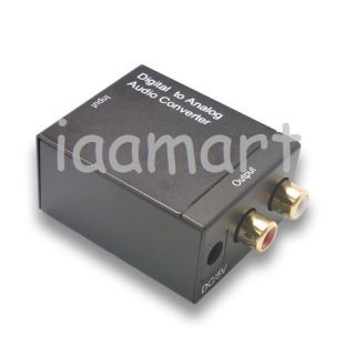 Digital Coax Optical to Analog Audio Converter