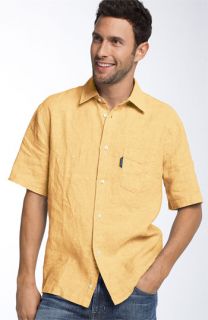 Façonnable Short Sleeve Linen Shirt