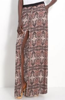A.L.C. Linds Batik Print Silk Maxi Skirt