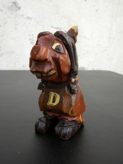  Hoffman Original Dartmouth College Carved Wood Indian Mascot
