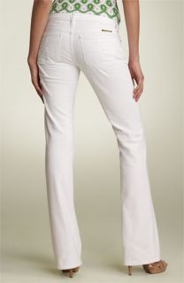 Juicy Couture Cali Bootcut Stretch Jeans (White)