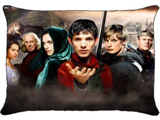 New Merlin Colin Morgan Show Pillow Case Gift for Fans