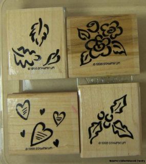 stampin up rubber stamps seasonal images 1998