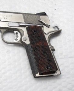 45 FRANZITE Imitation Bakelite Gun Grips COLT 1911 Govt 45 & Commr