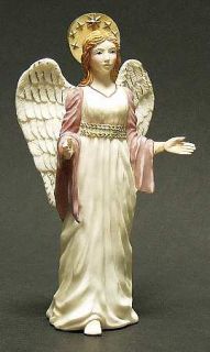 manufacturer coalport pattern nativity figurine piece angel size 6 1 4