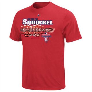  Cardinals One for the Squirrel 2011 World Series Rings T Shirt sz S