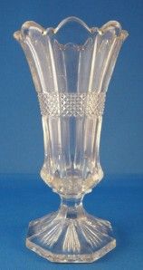 eapg us glass vase virginia pattern