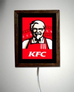 KFC Kentucky Fried Chicken Colonel Sanders Lighted Sign