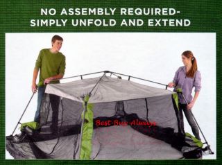 Coleman Screen House Shade Canopy Pop Up Gazebo Tent