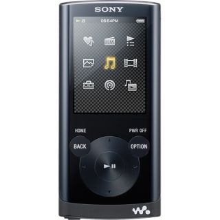 sony nwz e353blk 4gb walkman r video  player black stylish