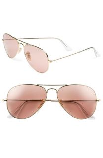 Ray Ban Legend Collection 58mm Aviator Sunglasses