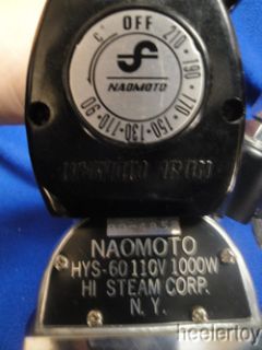 Naomoto Iron Commercial Steam Iron HYS 60 1000 Watt